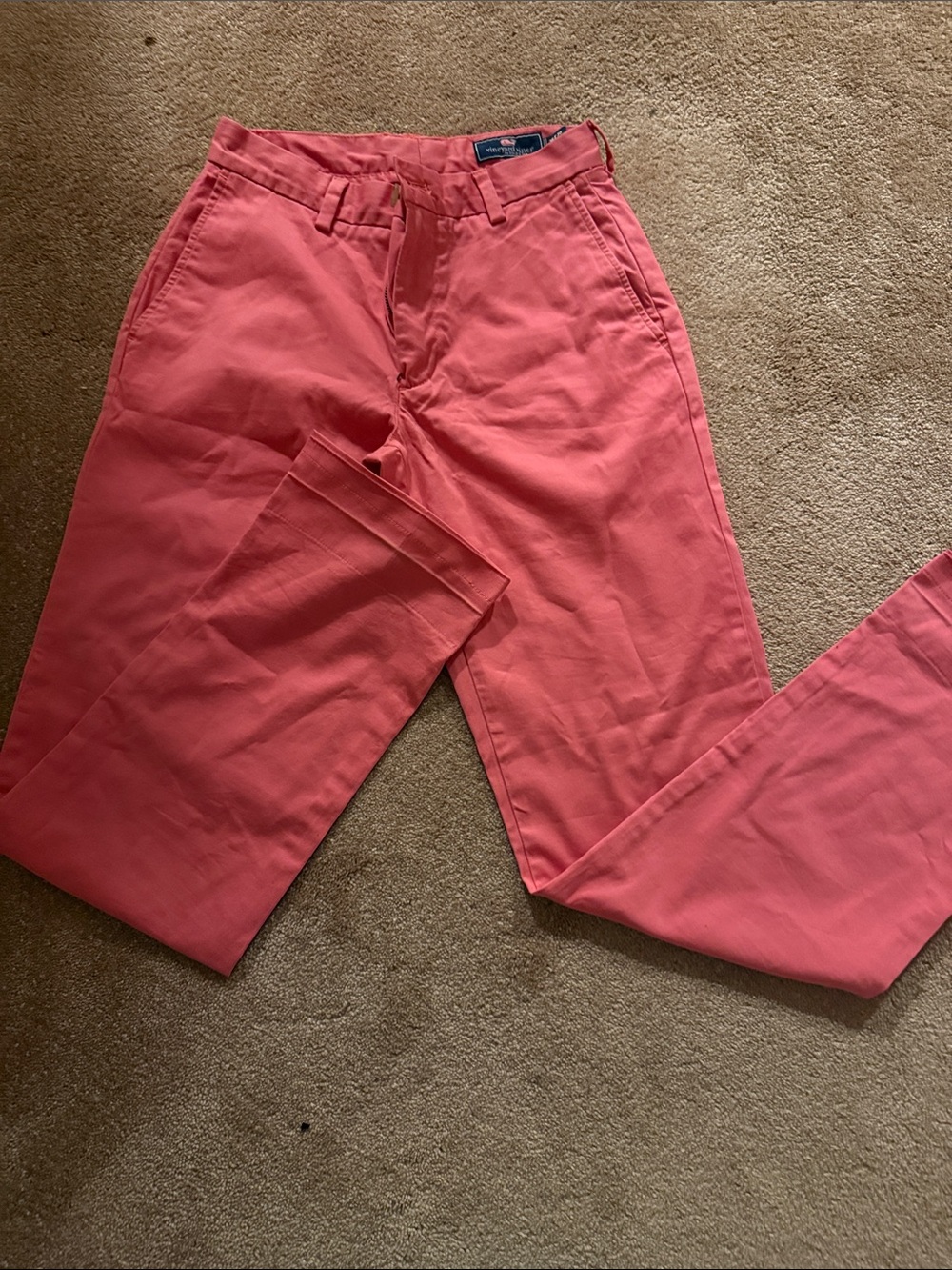 Vineyard Vines Men’s Coral Pink Chino Pants